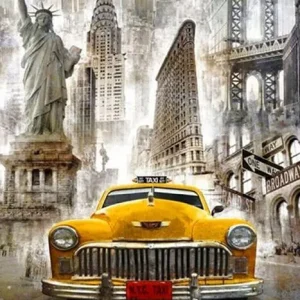 Tableau New York Vintage Éternel Vintage