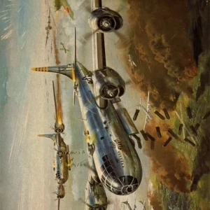 Tableau Peinture Avion Vintage Éternel Vintage