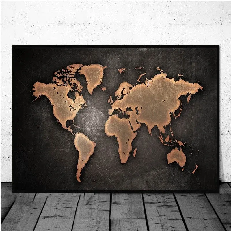 Tableau Vintage Grand Format Éternel Vintage