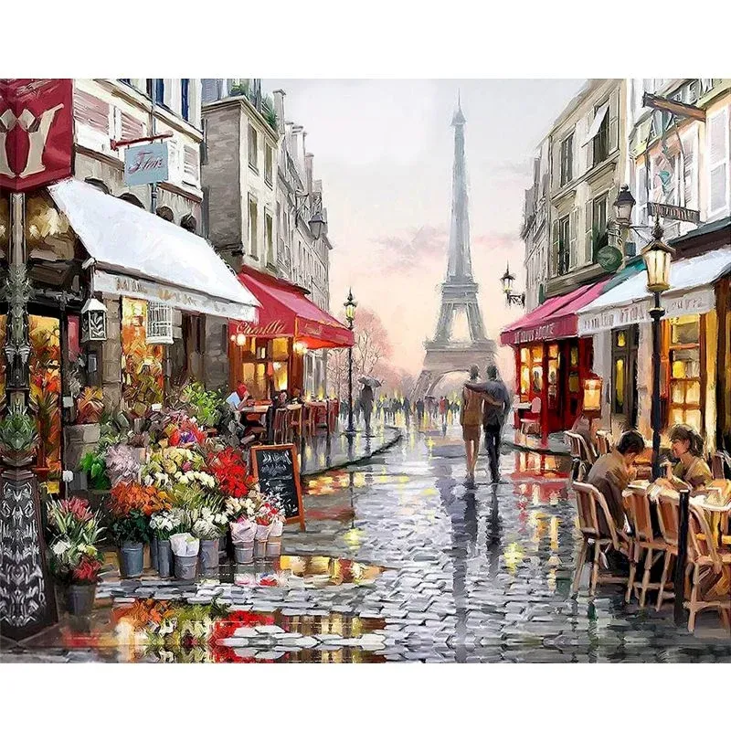 Tableau Vintage Paris Éternel Vintage