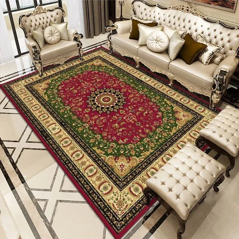 Tapis Effet Vintage Salon Éternel Vintage
