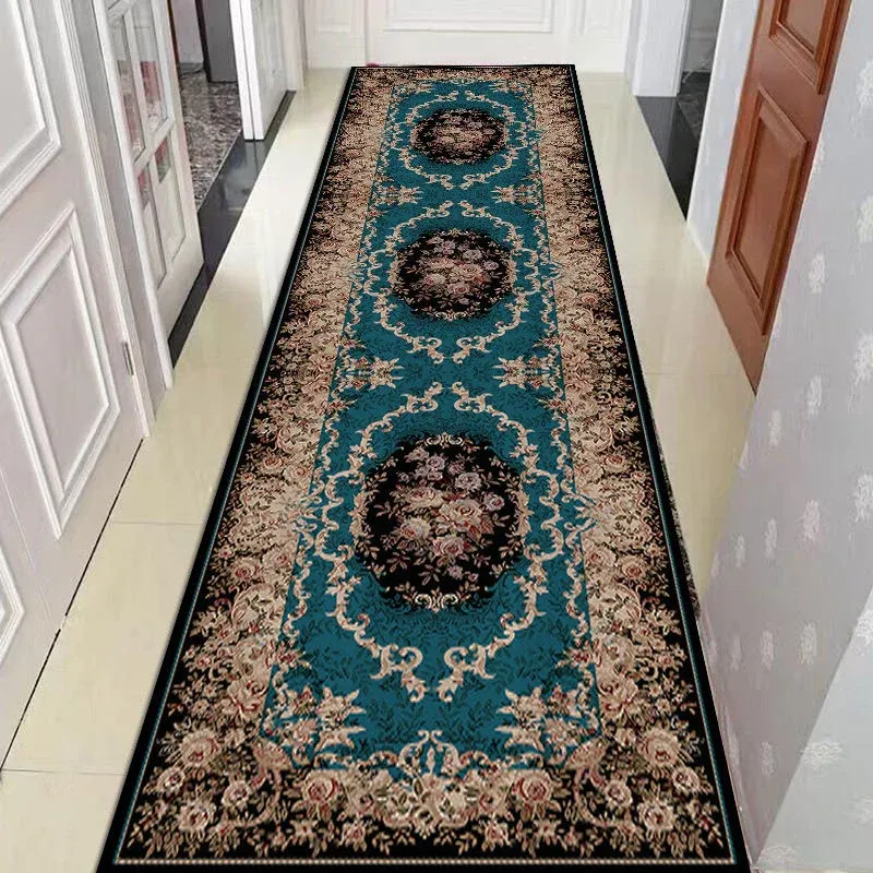 Tapis Vintage Bleu Turquoise Éternel Vintage