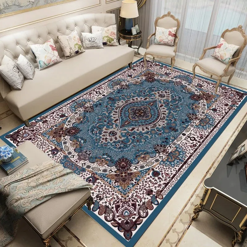 Tapis Vintage Blue Éternel Vintage