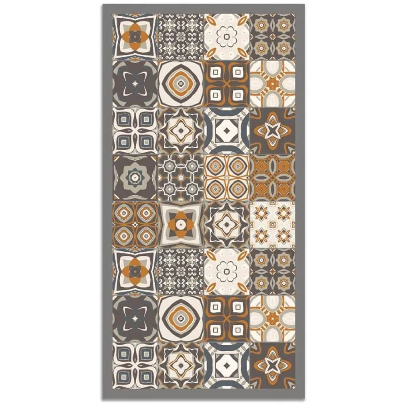 Tapis Vintage Carrreaux Éternel Vintage