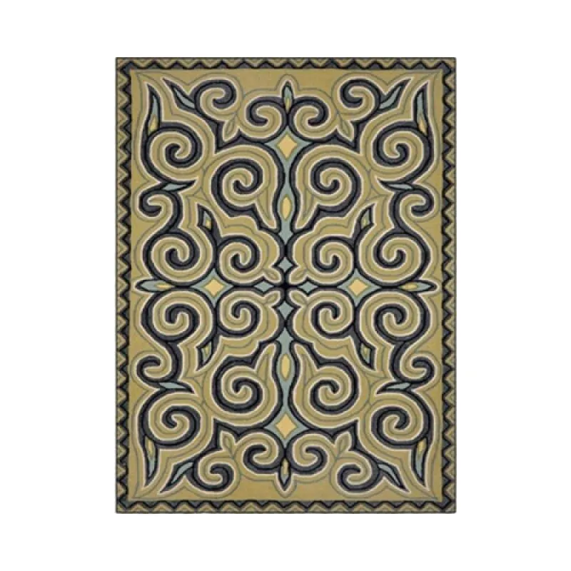 Tapis Vintage Effet Usé Éternel Vintage