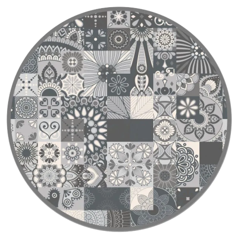 Tapis Vintage Gris Éternel Vintage
