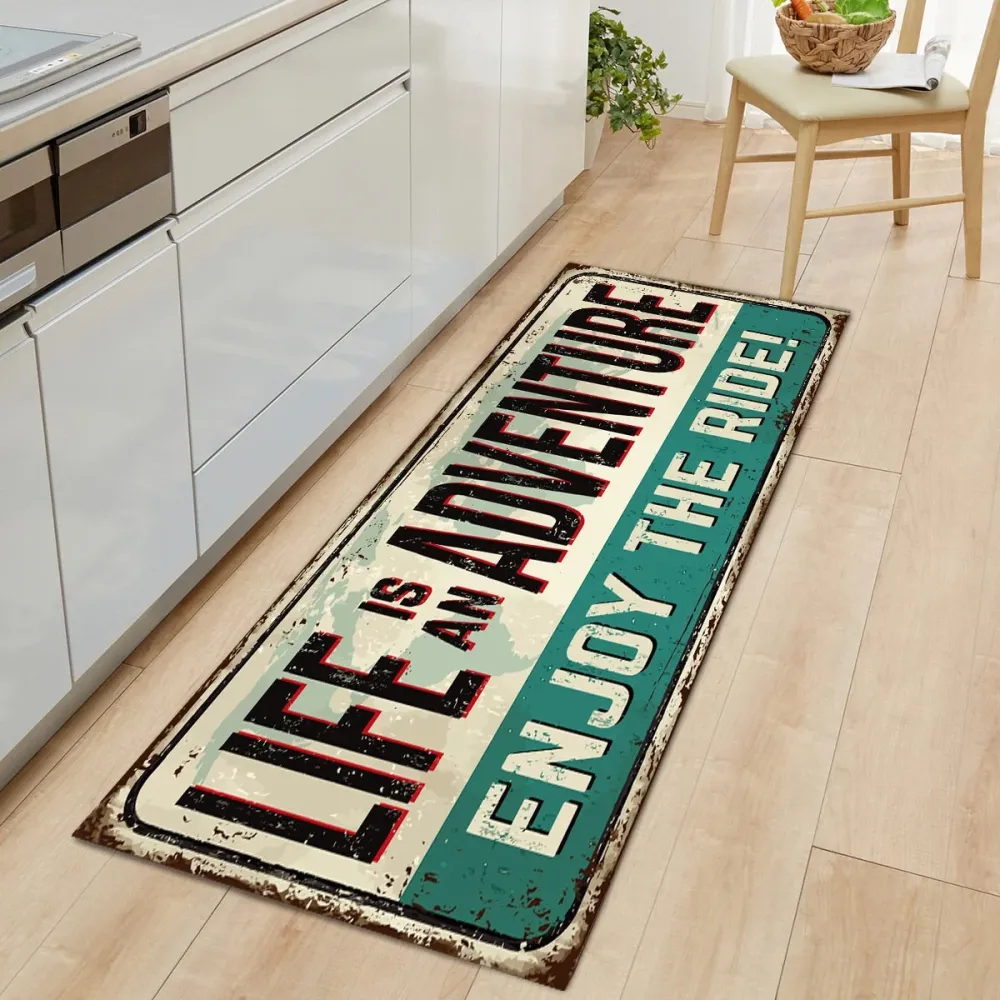 Tapis vintage vert Éternel Vintage