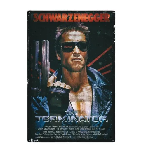 Terminator Poster Vintage Éternel Vintage
