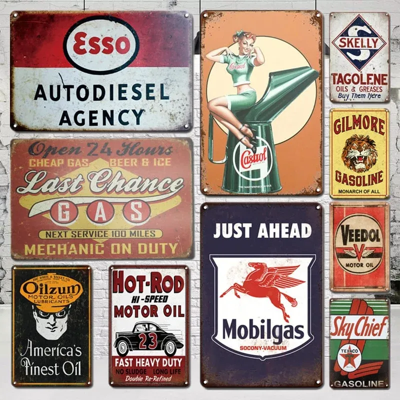 Vintage Garage Retro Poster Éternel Vintage