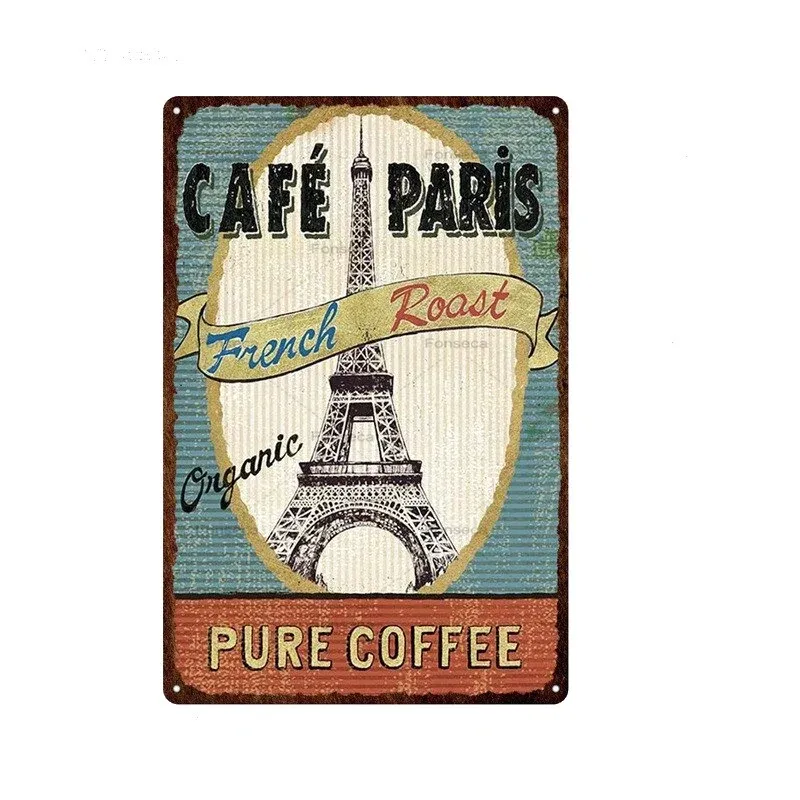 Vintage Poster Paris France Éternel Vintage