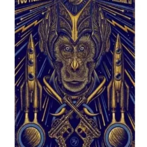 Vintage Singe Poster Éternel Vintage