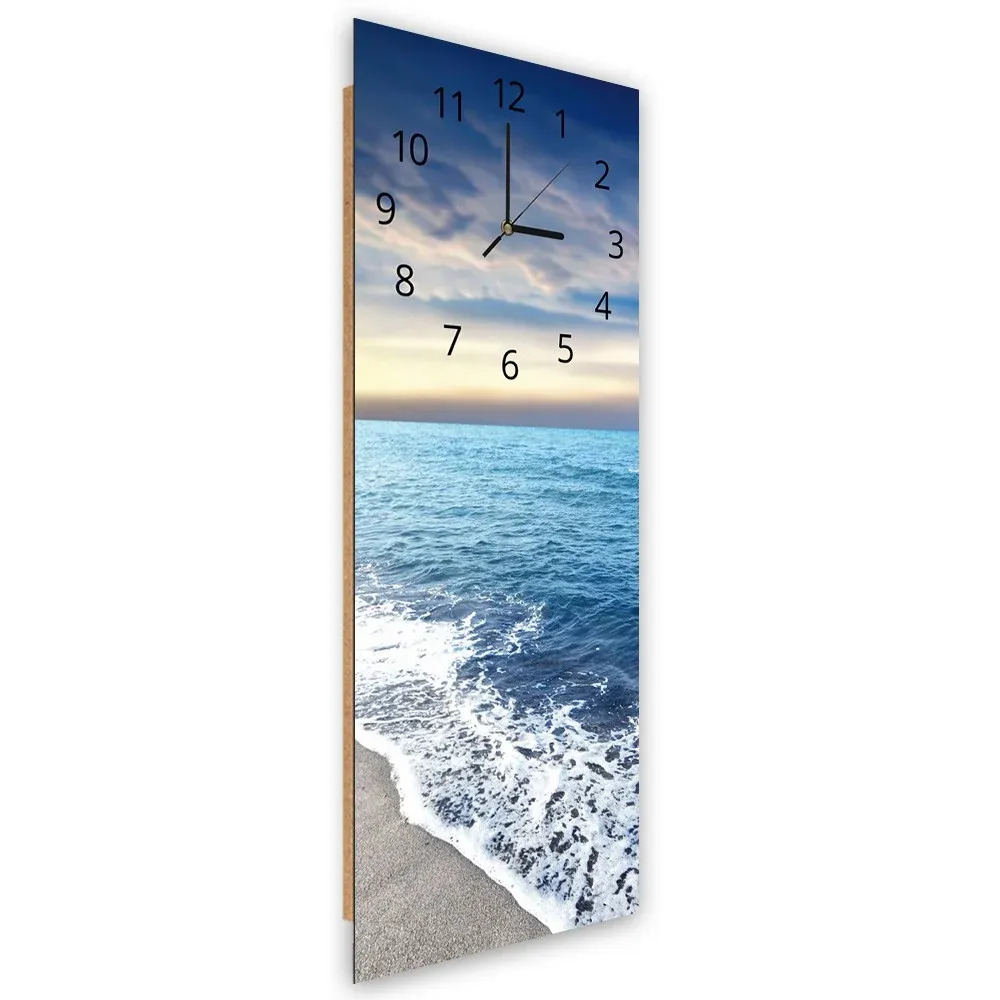 Horloge murale, bord de mer 25x65 Feeby