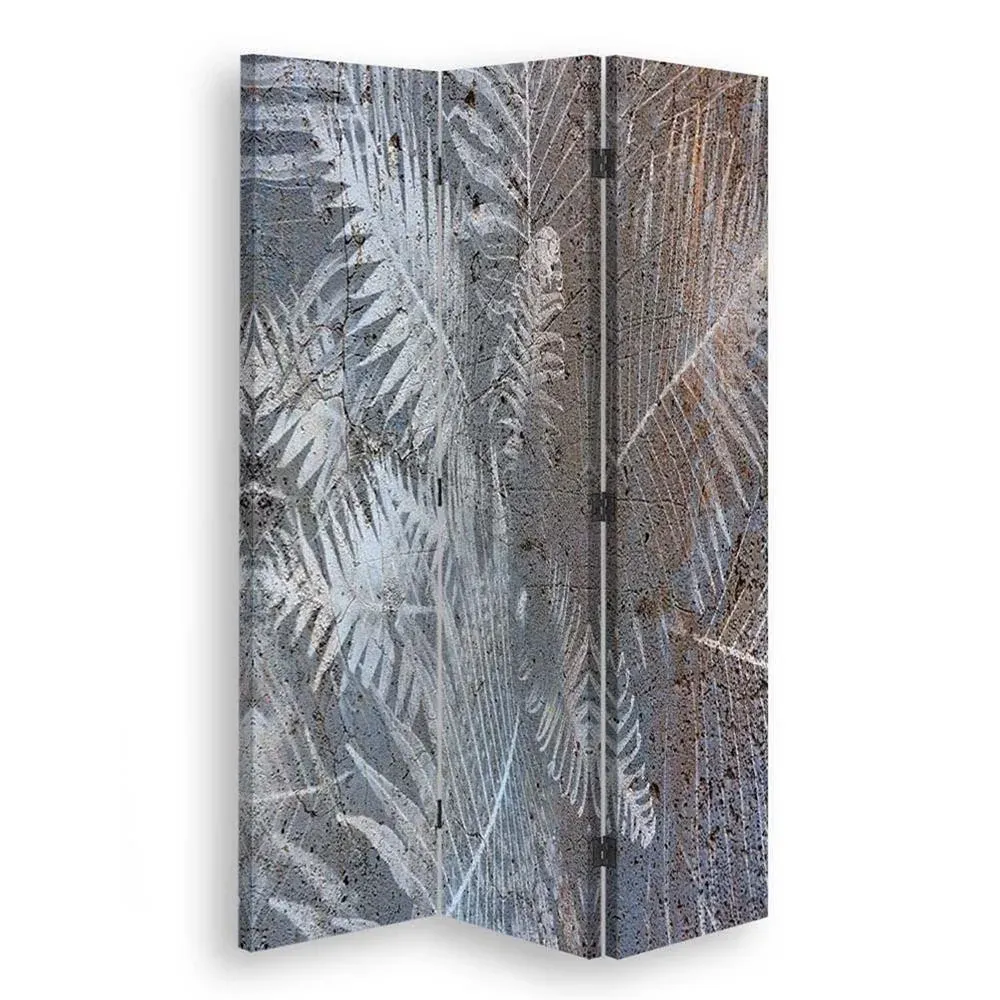 Paravent double face pivotant, inspiration palmier Feeby