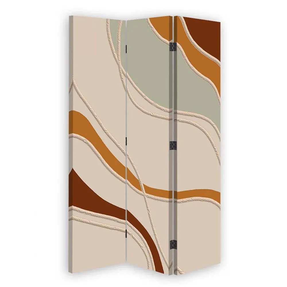 Paravent double face pivotant, style Art déco Feeby