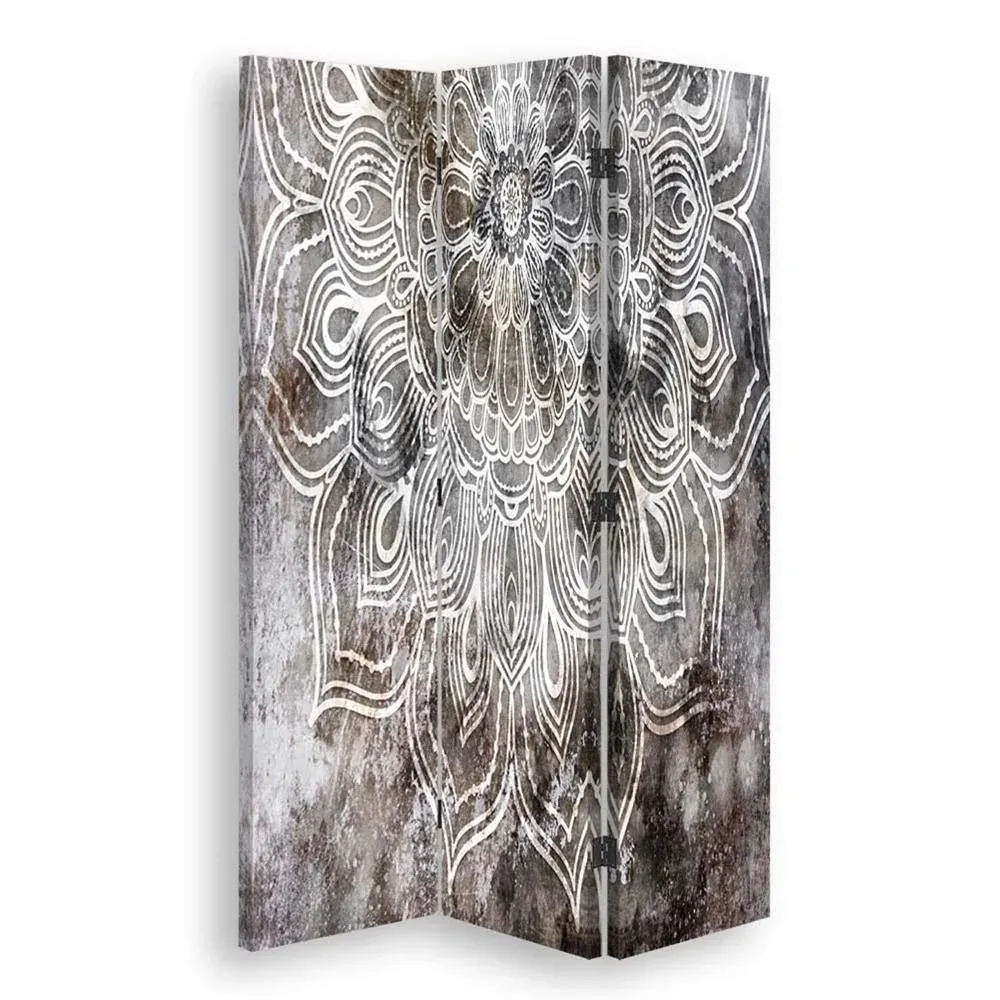 Paravent rotatif double face, ornement oriental Feeby