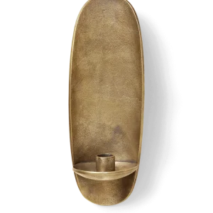 Agapé Wall Candle Holder - Brass Finish Ferm Living - COM