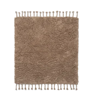 Amass Long Pile Rug - White Pepper Ferm Living - COM