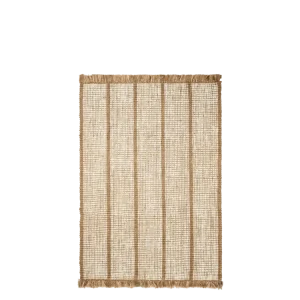 Athens Stripes Rug - Natural/Off-White 140 Ferm Living - COM