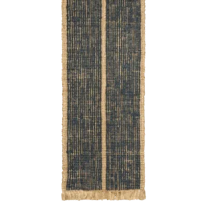 Athens Stripes Runner - Natural/Ink Blue Ferm Living - COM