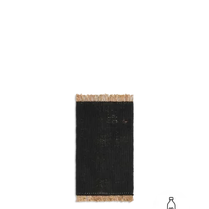 Block Mat - Black/Natural Ferm Living - COM