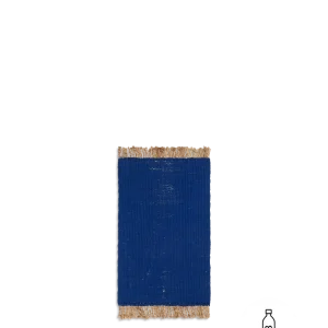 Block Mat - Bright Blue/Natural Ferm Living - COM