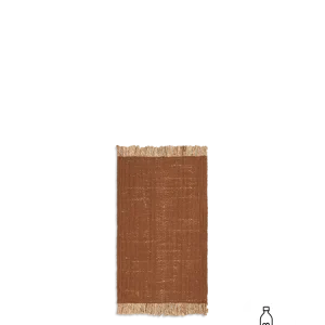 Block Mat - Dark Brick/Natural Ferm Living - COM