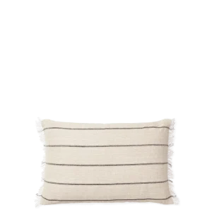 Calm Cushion - Rectangular - Camel/Black Ferm Living - COM