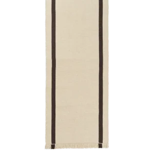 Calm Kelim Runner - Off-White/Coffee Ferm Living - COM