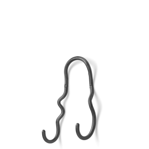 Curvature Double Hook - Black Brass Ferm Living - COM