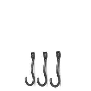 Curvature Hooks - Set 3 - Black Brass Ferm Living - COM