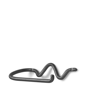 Curvature Toilet Paper Holder - Black Brass Ferm Living - COM