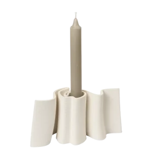 Dedali Candle Holder - Off-White Ferm Living - COM