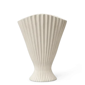 Fountain Vase - Large - Off-White Ferm Living - COM