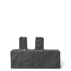Koa Vase - Double - Black Ferm Living - COM