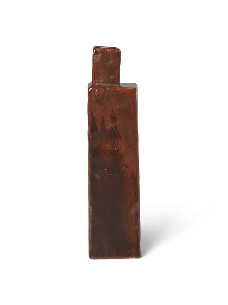 Koa Vase - Large - Red Brown Ferm Living - COM