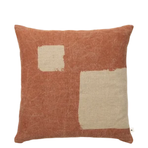 Oleo Cushion Cover - Terracotta/Natural Ferm Living - COM