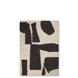 Piece Rug - Off-White/Coffee 140 Ferm Living - COM