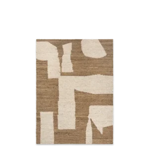 Piece Rug - Off-White/Toffee 140 Ferm Living - COM