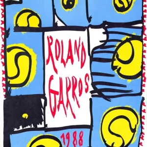 Poster Roland-Garros 1988 S fine art fance