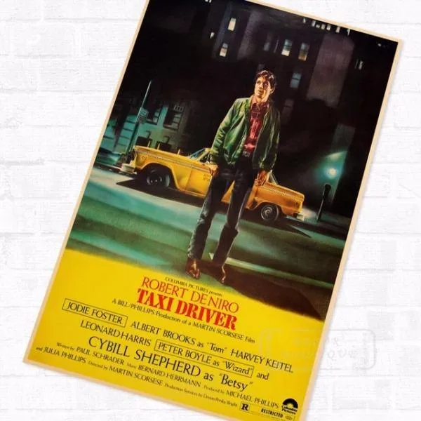 Affiche du film Taxi Driver fine art france