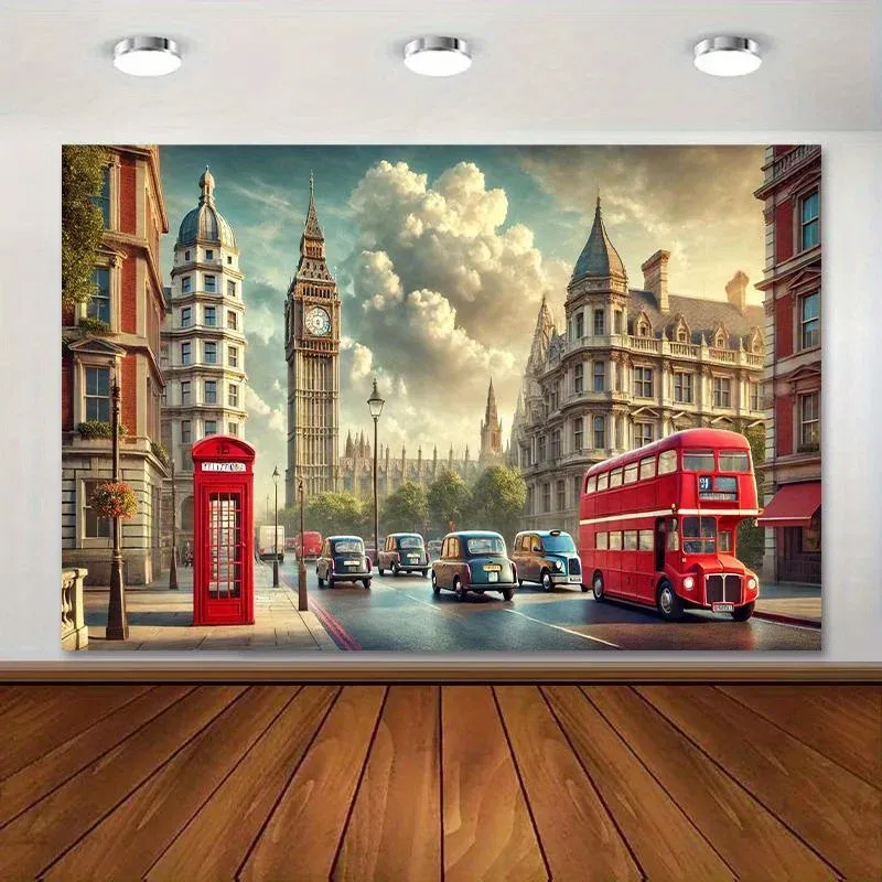 Affiche Londres Big Ben – Poster Rue de la Ville pour une Décoration Murale Élégante fine art france