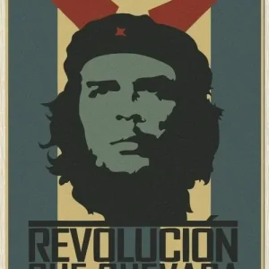 Affiche vintage Che Guevara fine art france