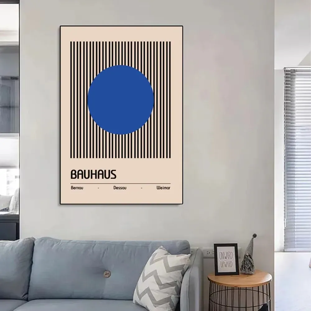Élégance Moderne : Posters Bauhaus – Collection Bleue M fine art france