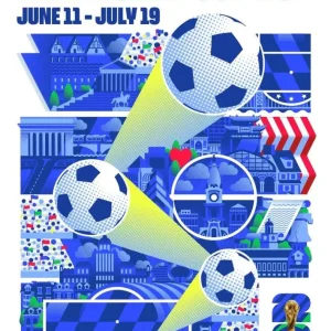 Poster Officiel FIFA World Cup 2026 – Ville de Philadelphie fine art france