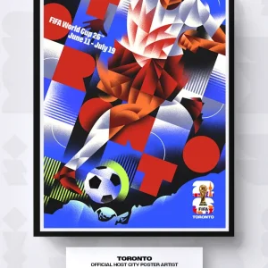 Poster Officiel Toronto – FIFA World Cup 2026 fine art france