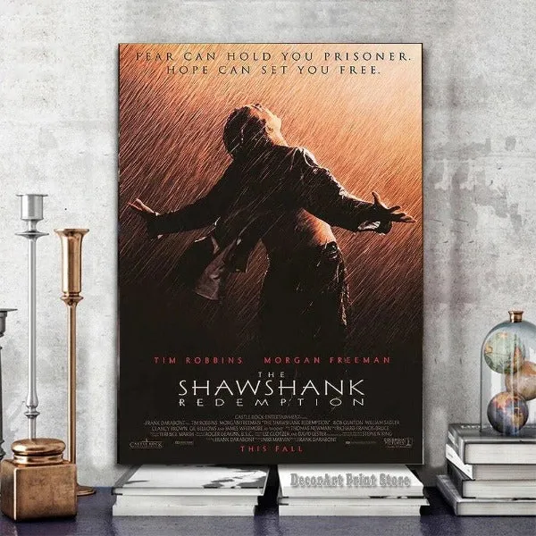 Affiche film "Les Evadés" ( Shawshank Redemption) M Fineartsfrance