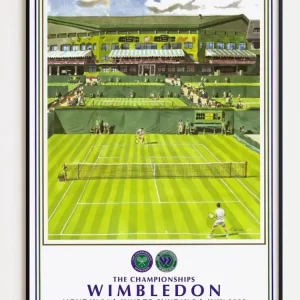 Poster officiel Wimbledon 2002 Small Fineartsfrance