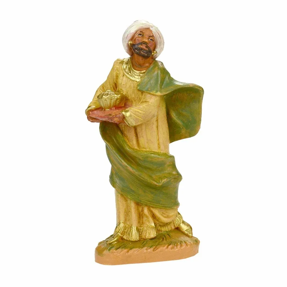 Baldassarre Re moro dei Re Magi n. 96 pour crèche Fontanini 9,5 cm