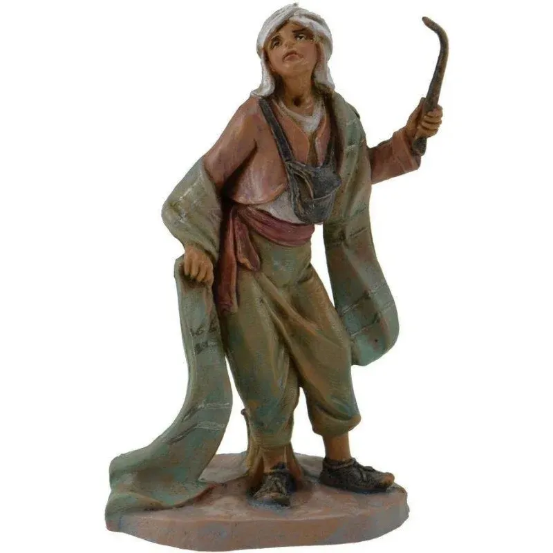 Conducteur de chameau avec fouet n° 924 pour crèche Fontanini 9,5 cm