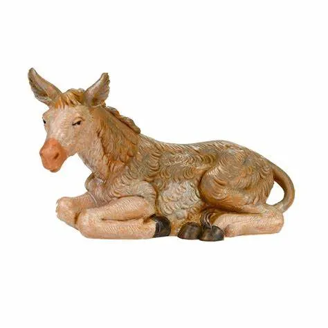 Âne de crèche Fontanini 9,5 cm